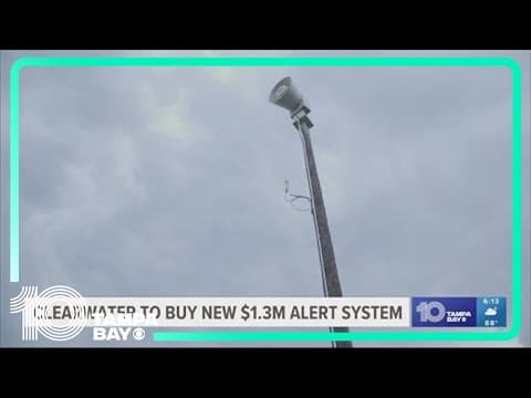 Clearwater votes to buy $1.3M emergency alert system