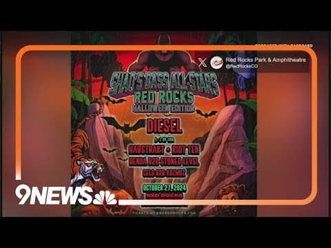 Shaquille O'Neal, aka Diesel, to headline Red Rocks concert