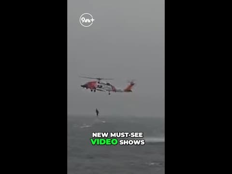 Coast Guard rescues man from water off Cape Cod during nor'easter