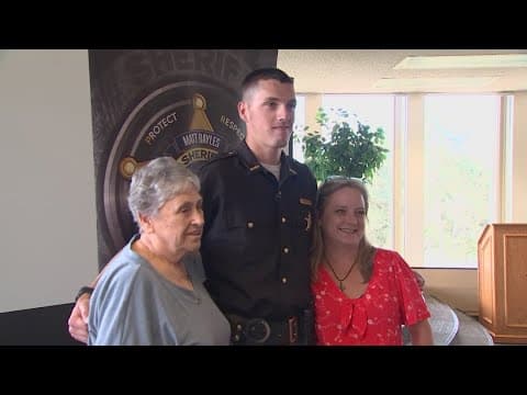 Son of Marion County deputy who lost his life in the line of duty now works for the same department