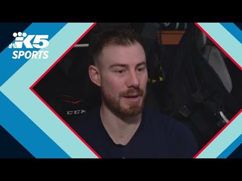 Seattle Kraken players share what they're thankful for