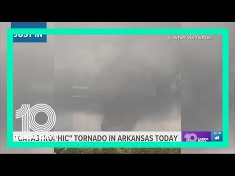 Little Rock, parts of Arkansas hit by 'catastrophic' storm