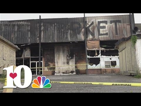 Blount Co. Fire Investigation team looking into large fire at Green Acres Flea Market