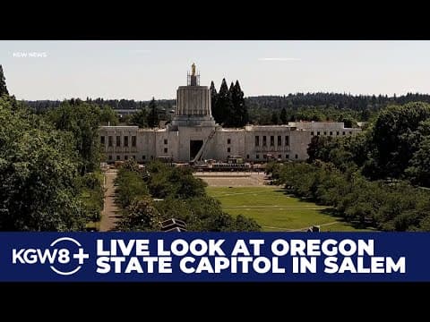 Live look: Oregon State Capitol