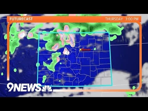 Breezy Thursday with mountain snow