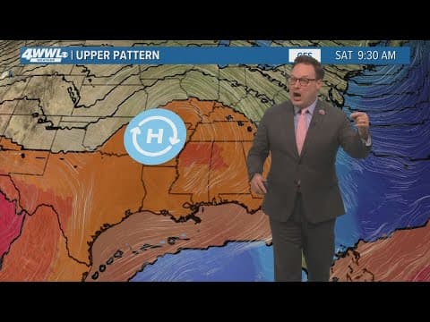 New Orleans Weather: Sunny and dry into the weekend, some scattered showers next week