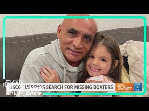 Family urges Coast Guard to keep looking for 4 missing boaters on the Gulf of Mexico