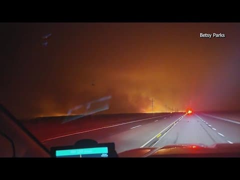 'It looked like Armageddon' | Second largest wildfire in Texas history prompts evacuations