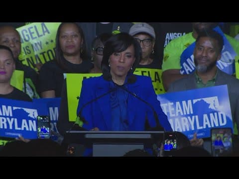 Angela Alsobrooks wins Senate race over Larry Hogan