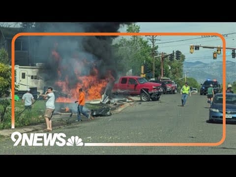 Listen to the 911 calls after plane crashes in Arvada yard