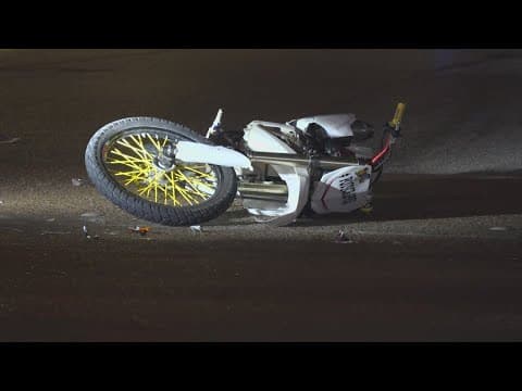 One dead after dirt bike collides with car in Houston intersection