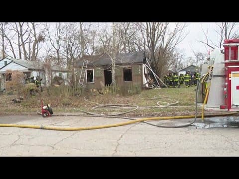 IFD crews working on house fire near Morris and Prospect