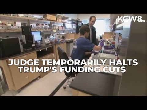 Oregon, Washington join lawsuit over Trump’s NIH funding cuts