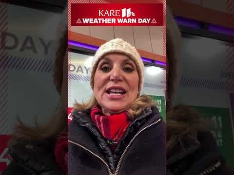 Stay #weatheraware for #WeatherWarnDay on Thursday and Friday. #shorts #kare11 #weather