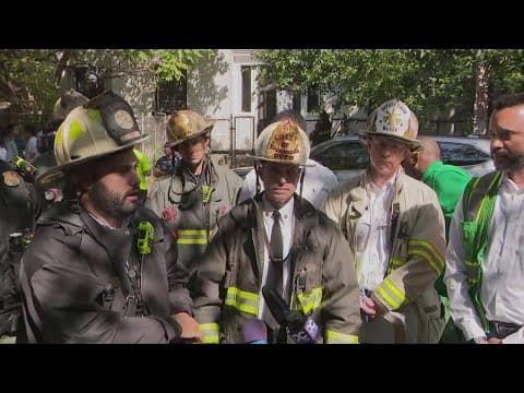 Firefighters respond to apartment explosion in DC