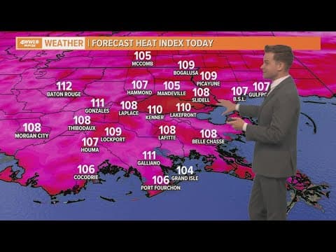 Weather: Hot and sunny, weekend rain brings some relief