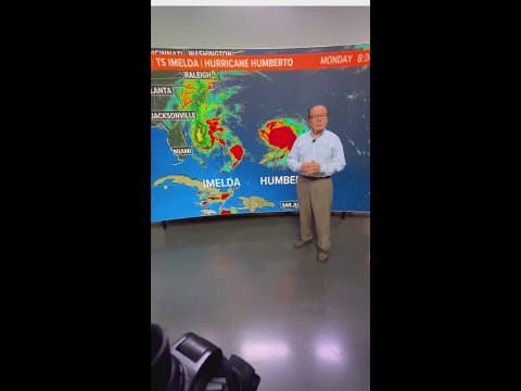 There are 2 tropical cyclones off the southeast US