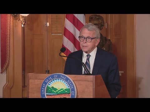 Gov. DeWine delivers remarks, calls for special session to get Biden on Ohio ballot