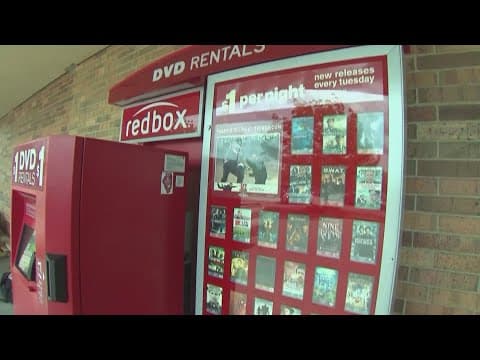 Parent company of Redbox filing for bankruptcy