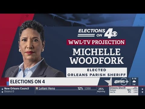 Elections on 4 | Michelle Woodfork projected to win Orleans Parish Sheriff race