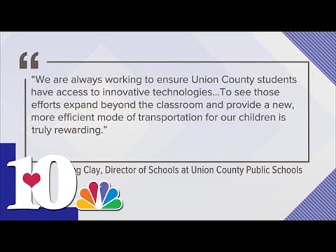 KUB introducing 2 electric-powered school buses to Union County Public School Systems