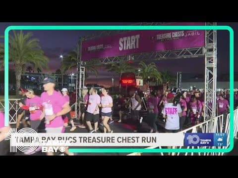 Bucs host its 5K Treasure Chests Fun Run