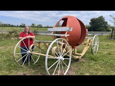 Nostalgic 'pumpkin carriage' to be restored