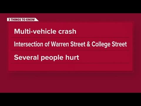 Multiple people injured in downtown Madisonville crash