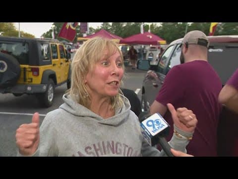 'We're going to get a win today, regardless' | Commanders fans confident even without Daniels