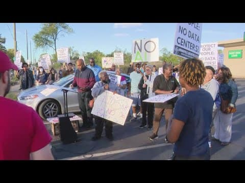 Community protests data center planned for Martindale-Brightwood