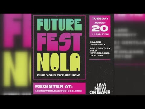 'FutureFest NOLA' to help youth navigate and shape their future