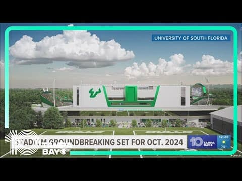 USF football stadium groundbreaking set for October 2024