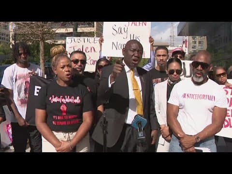 Lawyer Ben Crumps joins family of Jalen Randle after grand jury declines charges against HPD officer
