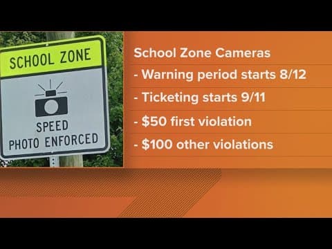 Spotsylvania County rolls out new school zone speed cameras