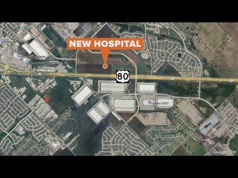 New hospital construction almost underway in Forney
