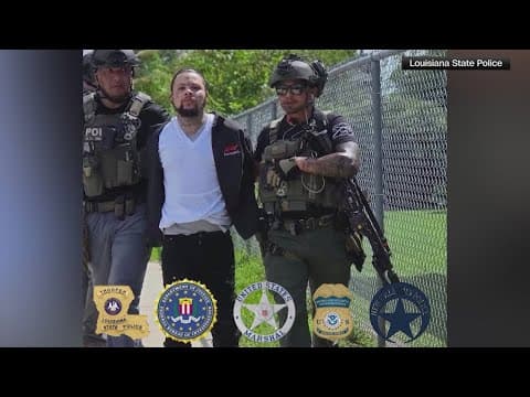 Louisiana escapee Antoine Massey caught after weeks on run; Derrick Groves remains free