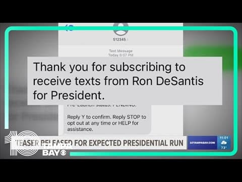 Florida first lady tweets teaser for DeSantis' expected presidential run