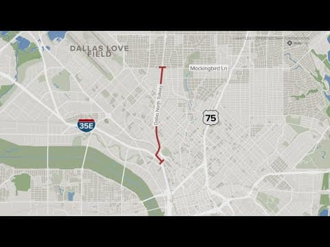 DNT closure in North Dallas expected to last through the weekend