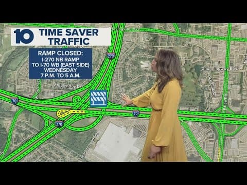 Several ramps on I-270, I-70 in Columbus to close overnight