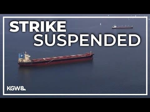 Union for 45,000 US dockworkers agrees to suspend strike
