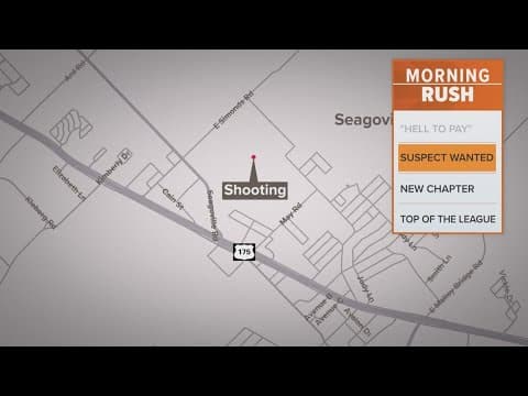 Police searching for a suspect in Seagoville shooting