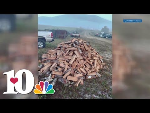 Morgan County Sheriff's Office will make firewood deliveries to area nonprofits