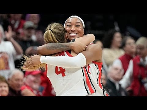 Ohio State women pull off win over Caitlin Clark, No. 2 Iowa 100-92 in overtime