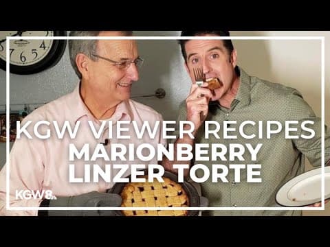 Marionberry Linzer Torte for Thanksgiving | KGW viewer recipes