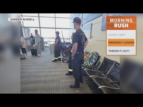 American Airlines flight makes an emergency landing after a passenger's device caught fire