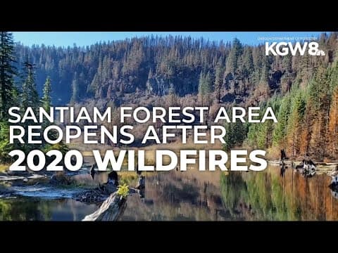 High Lakes area reopens in Santiam Forest after 2020 wildfires