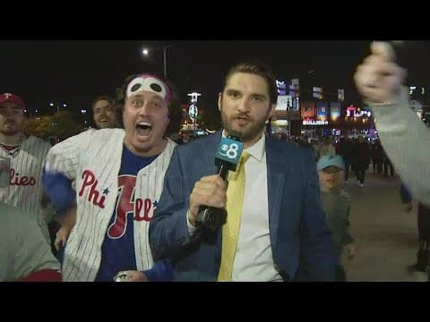 Philly welcomes CBS 8's Jake Garegnani ahead of NLCS Game 3