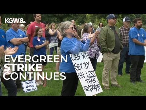 Evergreen paraeducators and staff strike, reject district’s final offer