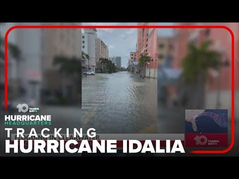 Clearwater flooding worsens as Hurricane Idalia storm surge continues to impact
