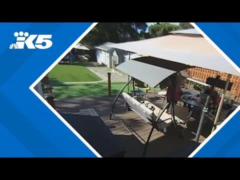 Surveillance video captures sound of gunshots in Delridge neighborhood